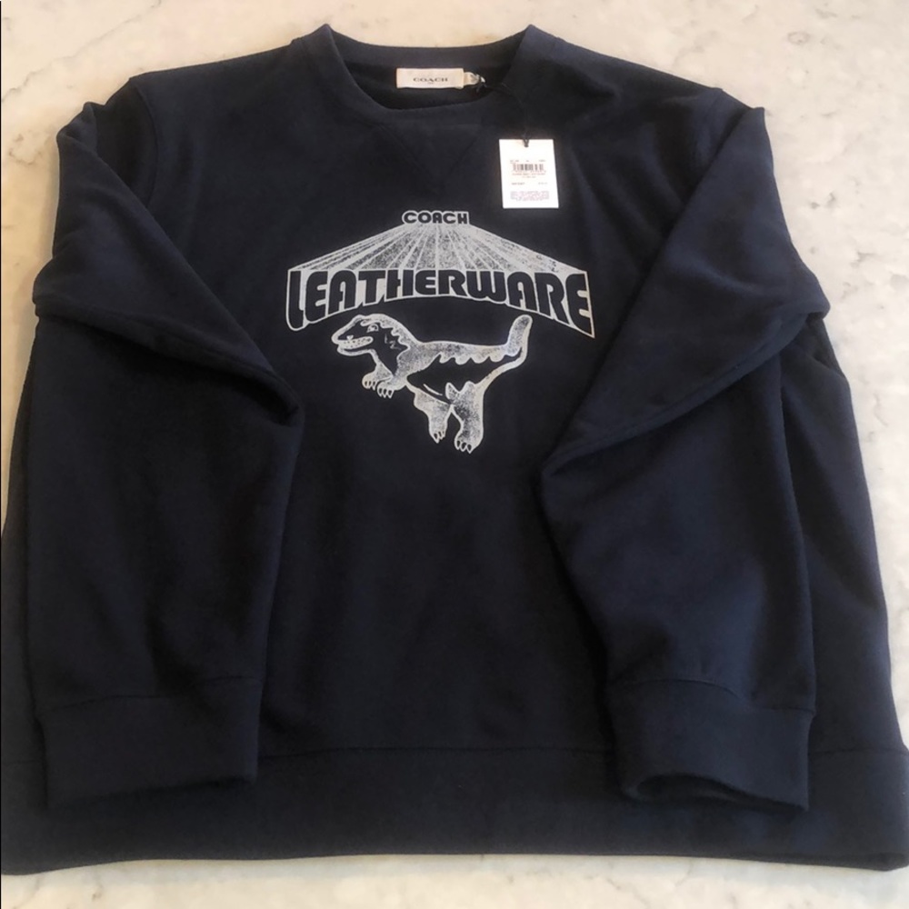 COACH Men’s Crew Neck Sweater